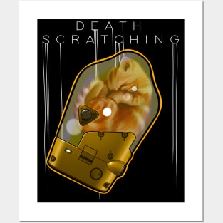 Death Scratching Posters and Art